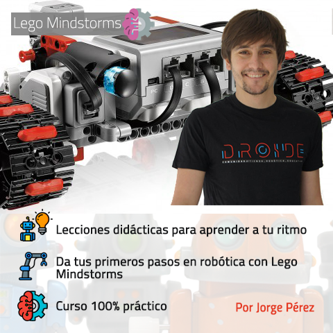 Montañas climáticas Motivar Revelar Curso online de robótica con Lego Mindstorms - Droide Comunidad - Droide  Comunidad